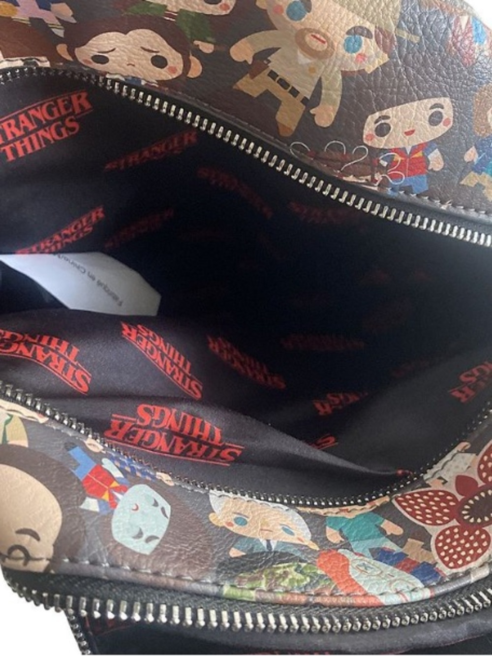 Loungefly Stranger Things Print Mini Backpack - Picture 3 of 8